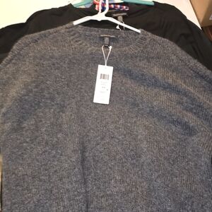 Eileen Fisher Gray Crewneck Sweater